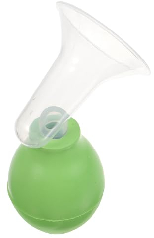 TOYANDONA Handmuttermilchsauger Für Stillende Mütter Manuelle Pumpfunktion Gummi Kunststoff Transparent Grün Stillzubehör Für Unterwegs