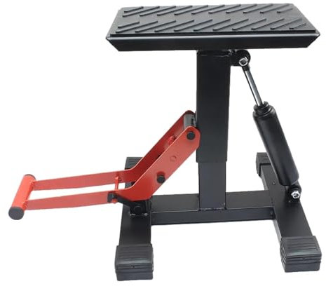 Élévateur de réparation de moto, support de levage de moto tout-terrain, table de levage à hauteur réglable, crics élévateurs à ciseaux, élévateur de moto et support de vélo, levage d'entretien de