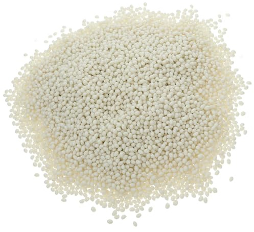 SOLUSTRE Pastillas de Pegamento Termofusible 1000g white Pvc para Muebles | Cola Carpintero Madera, Cola Canteadoras, Pellets Adhesivo Termofusible para Manualidades