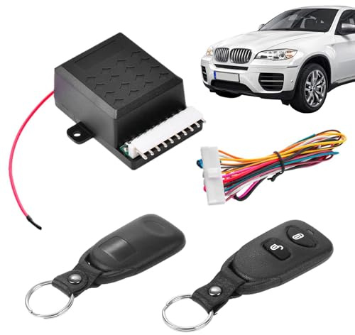 Car Central Locking Kit | 12V Keyless Central Locking System,Electric Central Locking Actuator System For Car Locking And Unlocking