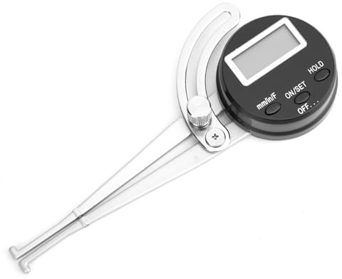 RASTKY Mediciones Profesionales de Calibración Interna Digital Electrónica de 12.7-165 Mm | Calibre de Aleación de Aluminio con Pantalla LCD Transparente y Cómodo | Mecanizado e Ingeniería Ideales
