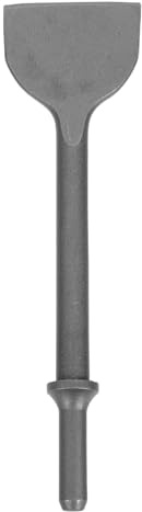 HEALSOPTHY Burin plat pneumatique pour marteau à air comprimé, embout long en matériau haute performance, ciseau précis pour béton et réparation automobile