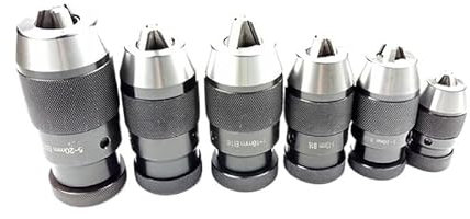 HXSMOZ 1 Pieza B10 0,5-6 mm B12 B16 B18 B22 1-10 mm 1-13 mm 1-16 mm 5-20 mm Portabrocas de autoajuste Industrial Portabrocas de Bloqueo automático(B16(1-13mm))