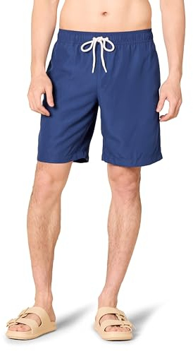 Amazon Essentials Costume da bagno da uomo, ad asciugatura rapida, 22,9 cm, blu navy, XXL