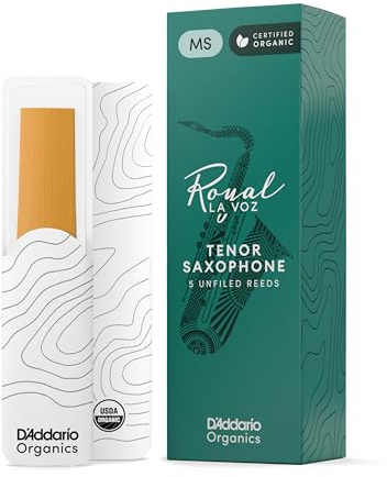 La Voz Blätter für Tenorsaxophon, Medium Soft, 5er-Packung