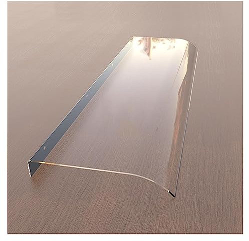 Clear Door Awning Front DoorCanopy Outdoor Awning Window Rain Shelter Cover,Uv Rain Snow Protection Window Garden Canopy,Transparent front door awning,Facade installation ( Size : 40*300cm/15.7*118.1i