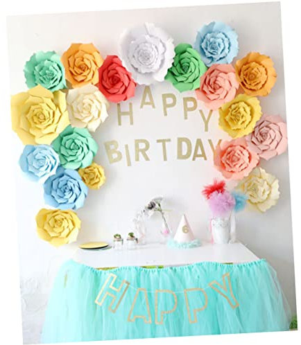 IMIKEYA 2 Stück 30 cm Große Umweltfreundliche Dekorationen Aus Künstlichen Papierblumen – Perfekt Für Hochzeitsfeiern Brautpartys Und Besondere Anlässe
