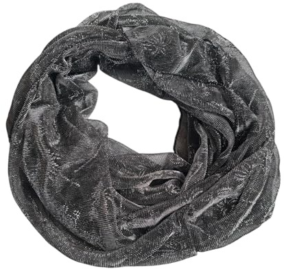 zarolo Damen Loop Schal, dünner Schlauchschal, leichter Damen Halstuch, dünner Rundschal aus leichet Viskose
