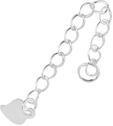 VALICLUD Estensione Collana in Argento 925 per Gioielli Funzionalità DIY e Uso Pratico, Catena di Estensione per Collane Versatile e Resistente