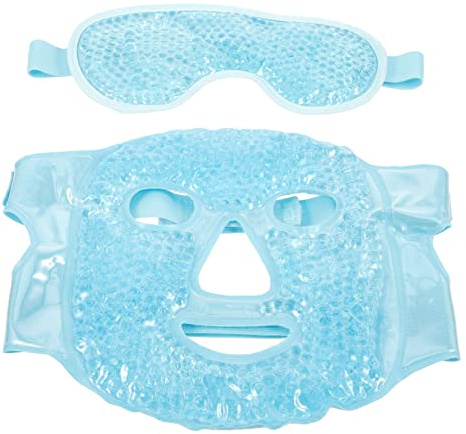 Toyvian Wiederverwendbare Gel Und Kühl Augenmaske Pvc Kälte Und Wärmetherapie Gegen Schwellungen Und Augenringe Für Zuhause Und Büro (blau