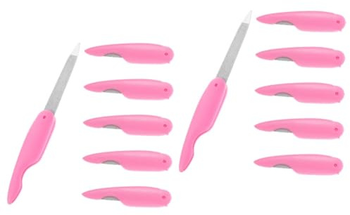 HAPINARY 12 Stück Nagelfeile, Maniküre Werkzeuge, Nagelstudio Zubehör, Nagelpufferfeile, Kleine Nagelpuffer, Nagelformungsfeilen Werkzeug, Nagelschneidefeilen, Nagelpolierwerkzeuge,