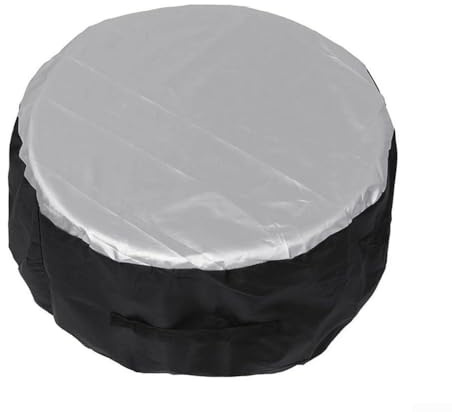 Housse de rangement pour pneu compatible avec voitures et SUV en tissu Oxford 210D avec poignée de transport facile (S)