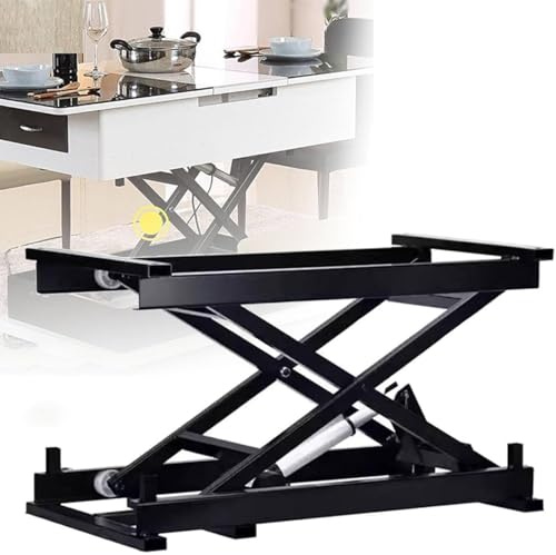 Hydrauliskt lyftbord med trådlös fjärrkontroll, justerbar höjd för materialhantering i lager och fabriker