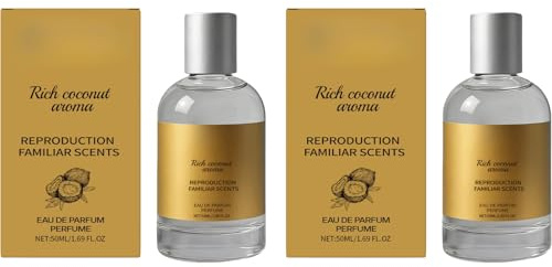 Coconut Fragrance Mist – Spray leggero per il corpo con glicerina e glicole propilenico – Profumo rinfrescante di cocco per un piacevole aroma quotidiano (2 pezzi)