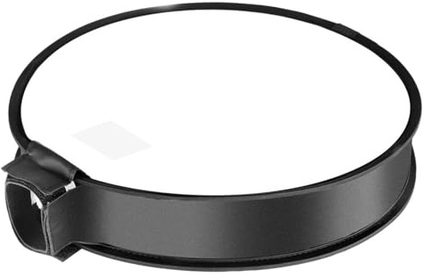 IMIKEYA Paralume per lampada flash per fotocamera pieghevole da 40 cm diffusore di luce morbida portatile copertura nera compatibile per fotografia professionale e dilettanti