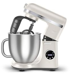 Karaca Mastermaid Chef Ultra Digital Stand Mixer, 7L, 2000W, Overheat Protection, Splash Guard, 7 L Stainless Steel Bowl, Zero‑Side Tech, 10 Speed, Starlight