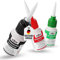 TOP2GLUE Sekundenkleber Set extra stark – 60g – dünnflüssig, mittelviskos, flexibel – Superkleber für Kunststoff, Metall, Holz, Gummi, Leder – Industriequalität – wasserfest & schnell trocknend