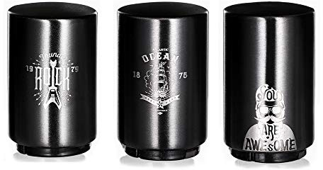 3 Pièces Ouvre-Bouteille Automatique, Ouvre-Bouteille De Bière En Acier Inoxydable, Décapsuleur Automatique Magnétique, Pour Bouteille De Bière, Gadget De Cuisine