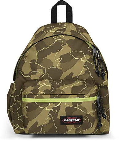 Eastpak Zaino Modello Padded Zippl'r + Colore Camouflash Khaki con Zip Aggiuntiva e Porta Laptop 13.3
