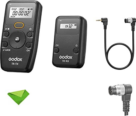 Godox TR-N1 Telecomando wireless per Nikon D850, D800E, D800, D700, D500, D300s, D300, D200, D5, D4, D3S, D2Xs, D2X, D1X, D2HS, D2H, D1H, D1, F100, N90S F90X,F5,F6 per FUJIFILM S5 Pro, S3 Pro