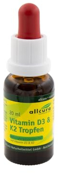 Vitamin D3-K2 Tropfen 20 ml