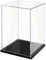 JUJOMAT Schaukasten Acryl Staubdichte Ausstellungsvitrine Klare Vitrine Display Box Selbstmontierbare Acryl Vitrine für Action Figuren Sammlerstücke Modellautos 15*15*25cm