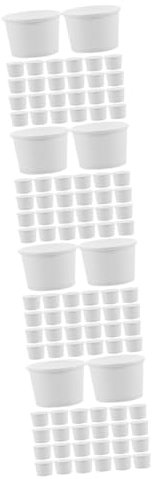 Gatuida 400pcs Water Cups Disposable Dessert Cups for Sampling Easy-Pour for Events
