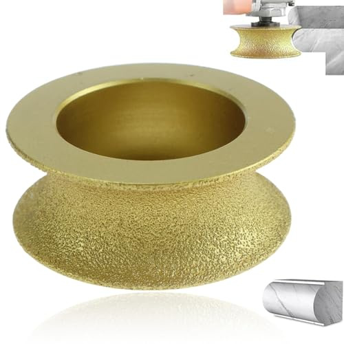 Diamond Bullnose Grinding Wheel, Round Edge Grinding Wheel 25mm For Marble