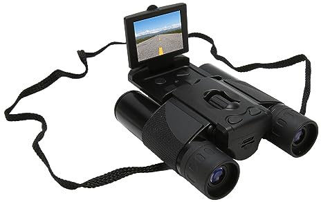 Binocolo Digitale con Fotocamera, Display LCD da 2,0 Pollici, LCD di Tipo C, Fotocamera Digitale con Zoom, Video, Foto, registratore, videocamera