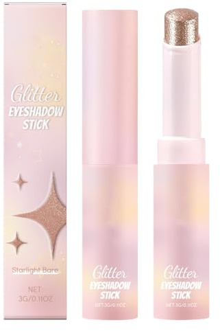 Fard à Paupières en Stick Wezalget, Gel-glace, Crayon Eye-liner Illuminateur, Bâtons Illuminateurs Longue Tenue Pour Femmes