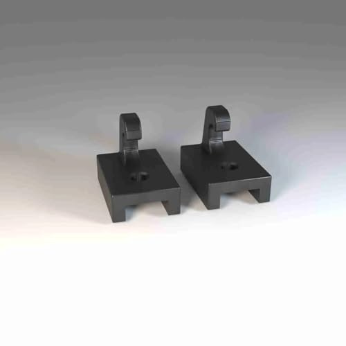 Generico 2PZ Gancio Compatibile con Zanzariera IRS Prima Versione a Scorrimento Laterale Antinfortunistico in ABS