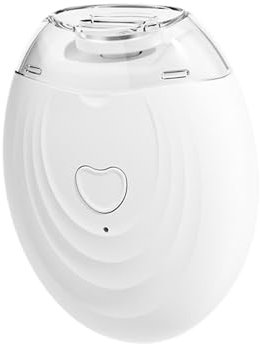 Amagogo Tagliaunghie elettrico, lucidatore per unghie comodo e leggero, ricaricabile tramite USB, con luce, e bambini, Bianco