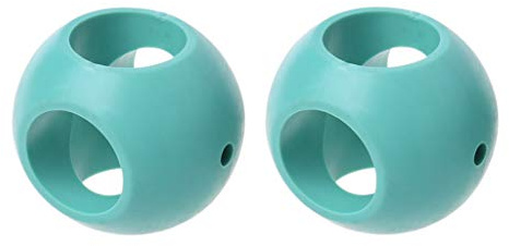 Gramigg 2 x Anti-Kalk-Wäschekugeln, gereinigter Wasserball, Waschmaschine, Trockner, Igel
