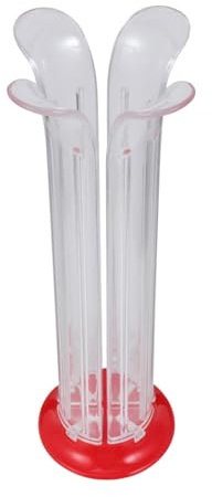 WEKADRIN Set 2 Pezzi Tagliapomodoro e Tagliafrutta Regolabile in Pp Trasparente, Affettatrice Portatile per Insalata, Pizza e Pomodorini, Utensile da Taglio per Campeggio e Cucina
