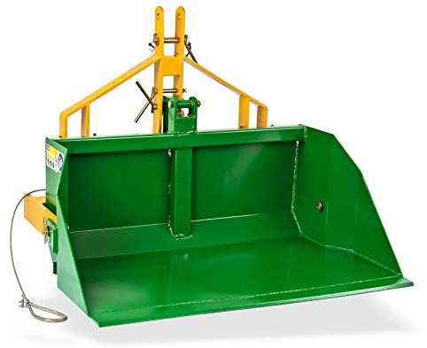 DEMA Heckschaufel DHS 100 M, Kippmulde, Kippschaufel, Heckkipper für Traktor, kippbar, robust, langlebig, für Landwirtschaft, Garten, Hof