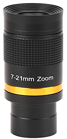 Topiky Zoom-Okular für Teleskope 1,25, vielseitiges 7–21 mm kontinuierliches Zoom-Okular für 1,25-Zoll-Astronomische Teleskope. Perfekte Betrachtung von Mond, Planeten, Nebeln
