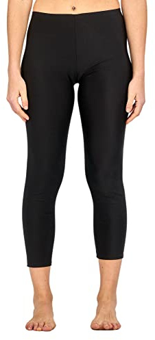 Black Age 11-12 Years Girls Footless Shiny Dance Leggings Kids Gymnastic Ballet Childrens Yoga Tights (Black, Agw 11-12)