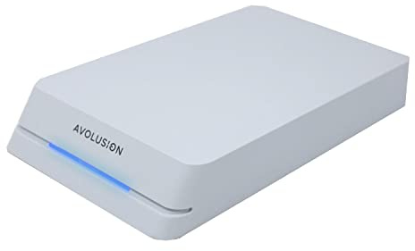 Avolusion HDDGear Pro 4TB 7200RPM USB 3.0 External Gaming Hard Drive (for PS5) White - 2 Year Warranty (Rnewed)