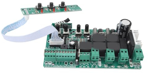 Placa de Circuito de Abridor de Puerta, Tablero de Control Electrónico de Abridor de Puerta de Apagado Automático Universal Antiinterferencias para Motor de Puerta Corredera (220V)