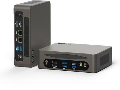 VENOEN Micro PC i7 Win 11 Pro, Gaming Mini PC NUC core i7 1360P Triple Display, Office PC Wifi 6, HD, DP, USB-C (full functionality), 2.5G Lan, BT5.2, 16GB DDR5 512GB SSD, Mini Desktop Computer i7