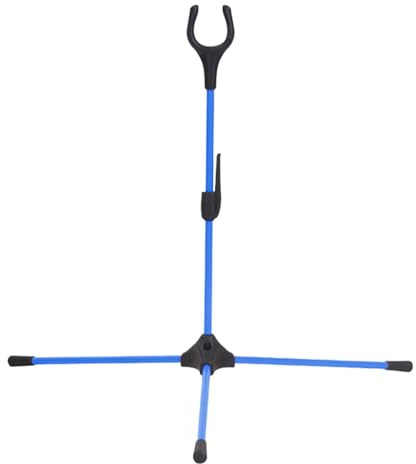 Recurve-Bogenständer,Recurve-Bogen-Arbeitsständer - Leichter Fiberglas-Bogenständer | Tragbarer Bogenhalter, langer Bogenaufhänger, sichere Präsentation für Recurve-Bogen, Langbogen-Takedown-Bogen