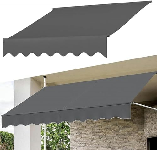 XENITE Warnung Ersatzteile Stoff, Retractile Markiser Terrasse Ersatz Für Leinwand Schattenstation