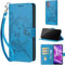 Funda para Nokia G42 5G / G310 5G, Flip Folio Protección Funda con Ranura para Tarjeta Magnético Carcasa Compatible Nokia G42 5G / G310 5G Azul