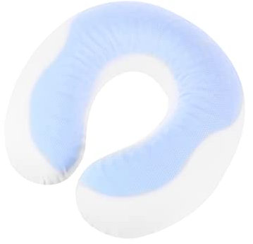 Levemolo Memory Förmiges Reisekissen Mit Kühlendem Gel Ergonomische Nackenstütze Für Beim Im Büro Oder Zuhause Gegen Nacken Und Schulterschmerzen