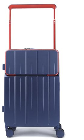 Mixibaby Gorilla Hartschalen-Trolley für Geschäftsreisen - Mit externem Laptopfach & TSA Zahlenschloss, Farbe:Dunkelblau