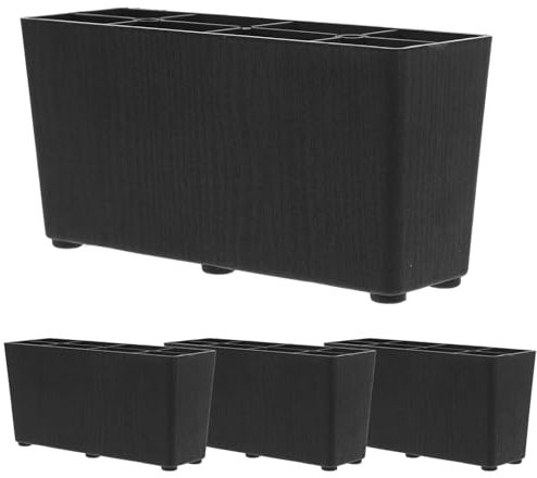 Artibetter Möbelerhöhungen 4er-Pack Kunststoff-betterhöhungspolster Schreibtischbeinerhöhungen Stabil Und Geräuscharm Für Couch Tisch Und Stühle