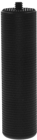 SWOOMEY Poignée De Caméra Stabilisateur en Métal 1/4 Pouces pour Appareil Photo Et Caméra Vidéo Numérique, Antidérapante, Compacte, Noire, Accessoire Polyvalent pour Vidéo Et Voyage
