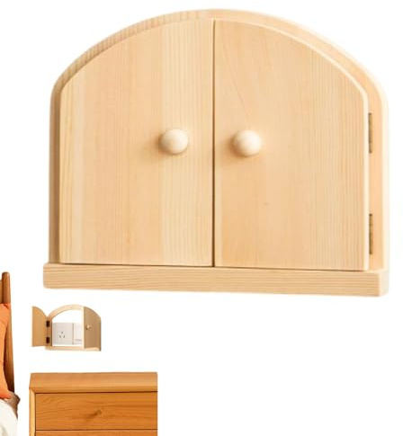 WOODEN Fairy Outlet Cover - Decorative Fairy Wall Plate, Artistic Electric | Light And Outlet Plate Cover For Kids Room, Children's Room, Playroom, Home Decor And Creati