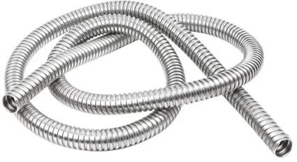 Tubo Corrugato In Acciaio Inossidabile Tubo flessibile corrugato in acciaio inox 304 da 3 metri, diametro interno 4-20 mm, guaina di protezione for cavi(8mm)