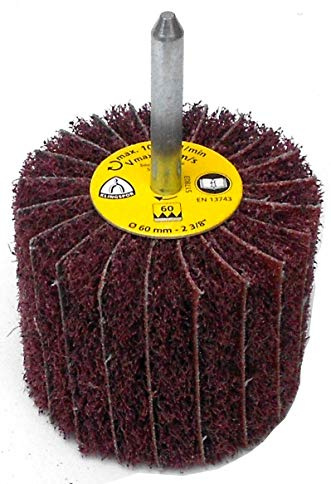 Klingspor NCS 600 Fächerschleifer/Lamellenschleifer | 60 x 50 mm (Schaftdurchmesser: 6 mm) | 1 Stück | Körnung: coarse / P60